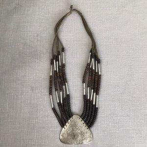 Handmade tribal necklace